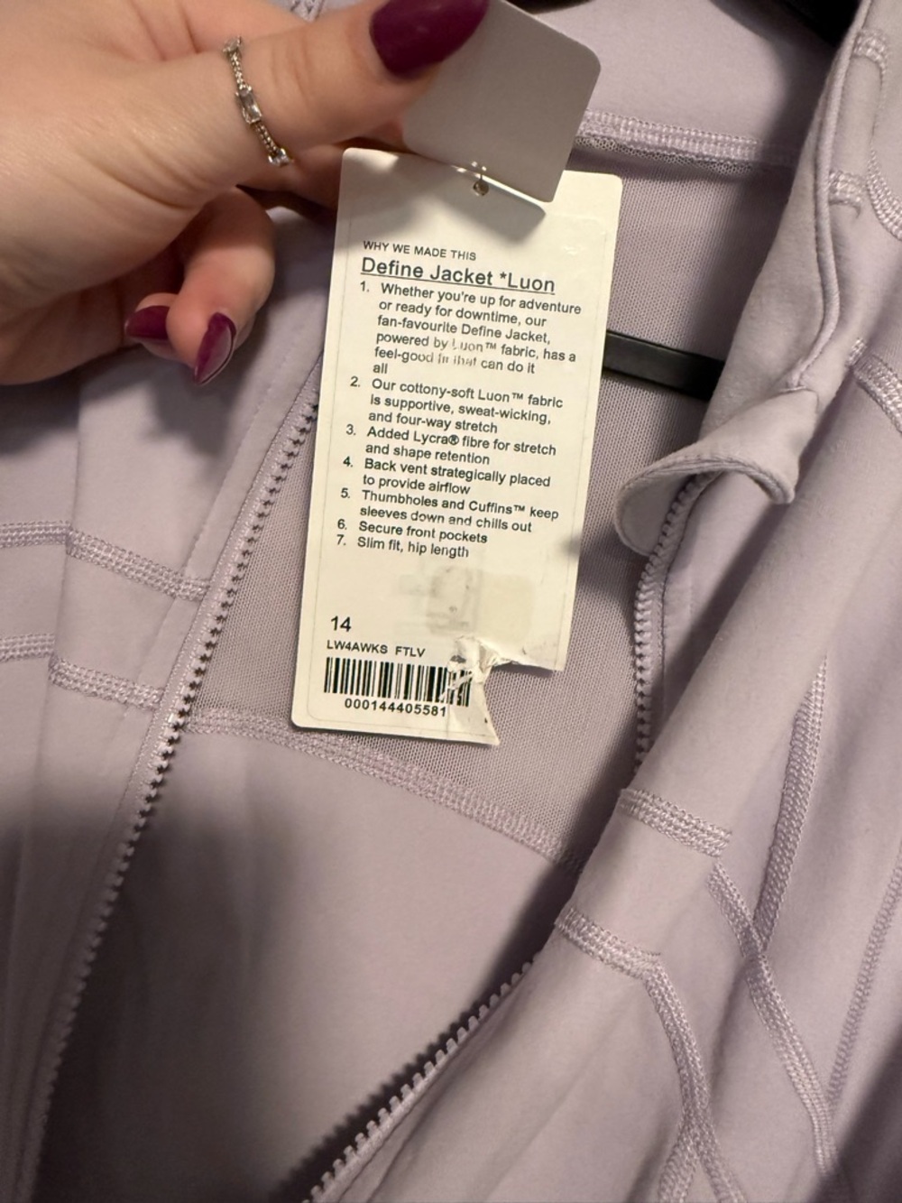 Lululemon Define Jacket Luon - Picture 8 of 9